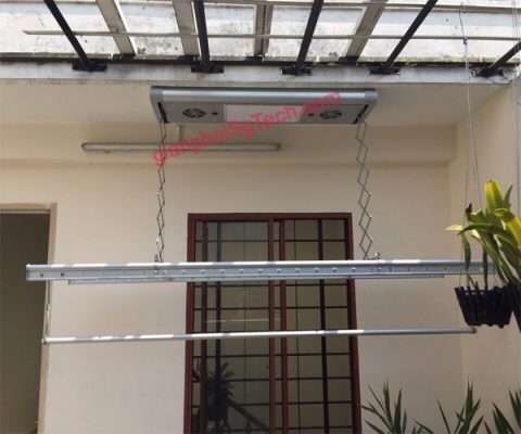Lắp giàn phơi quần áo tận nơi