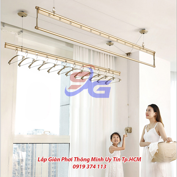 Lắp giàn phơi thông minh uy tín